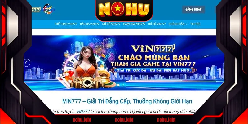Vin777 là gì? Sức hút của nhà cái 