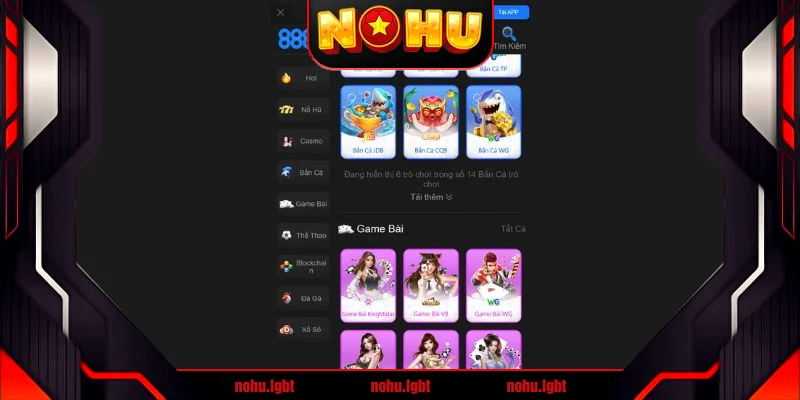 Hệ sinh thái trò chơi 888P